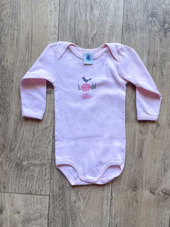 Lot bodys manches longues bébé fille taille 6 mois - photo numéro 4