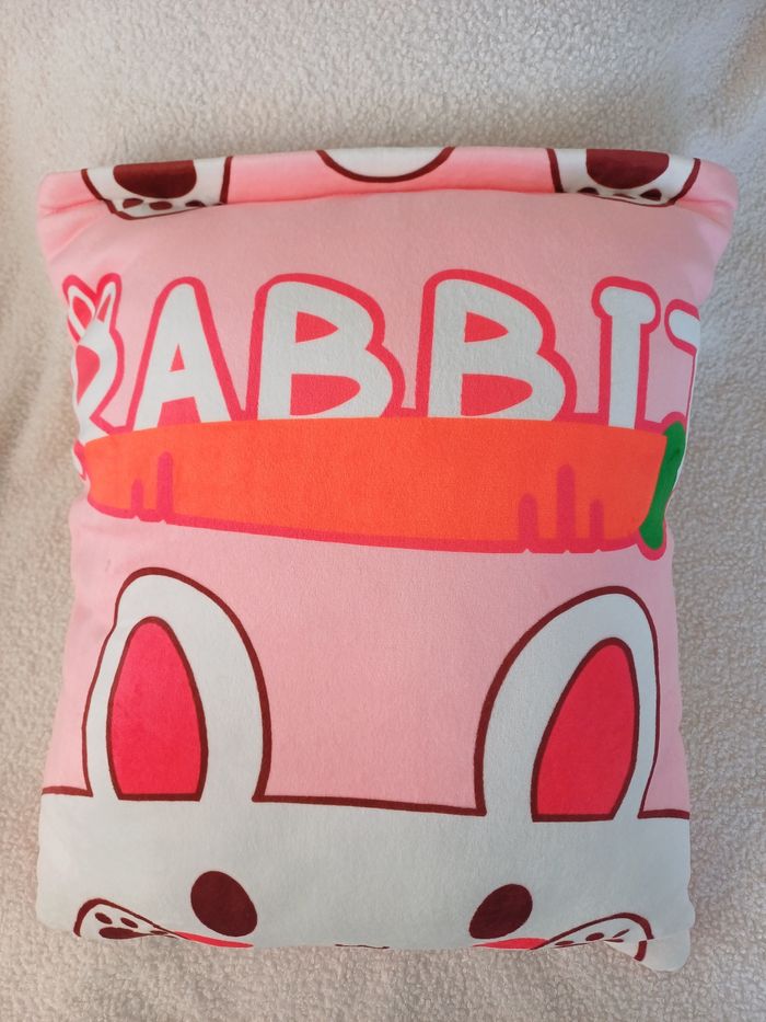 Coussin peluche doudou - photo numéro 2