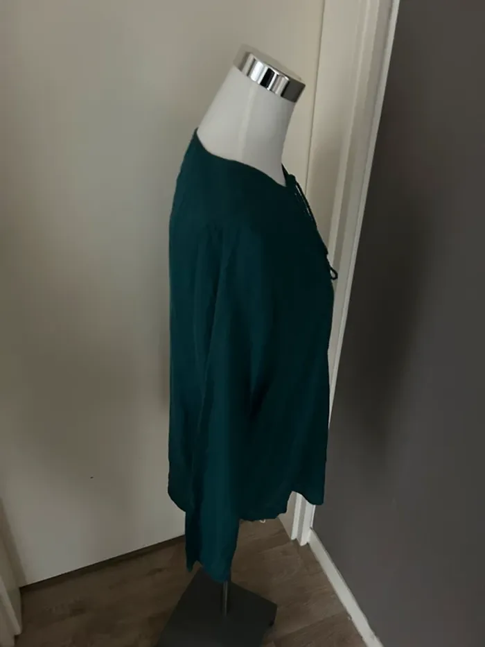 Edc by esprit blouse verte  femme, taille 38 - photo numéro 4