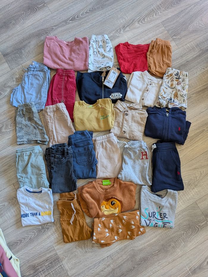 Lot vêtements garçon
