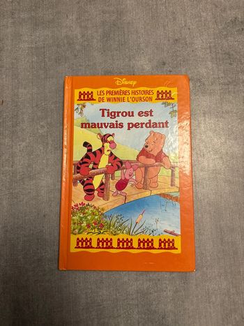 Livre Disney, Tigrou et mauvais, perdant