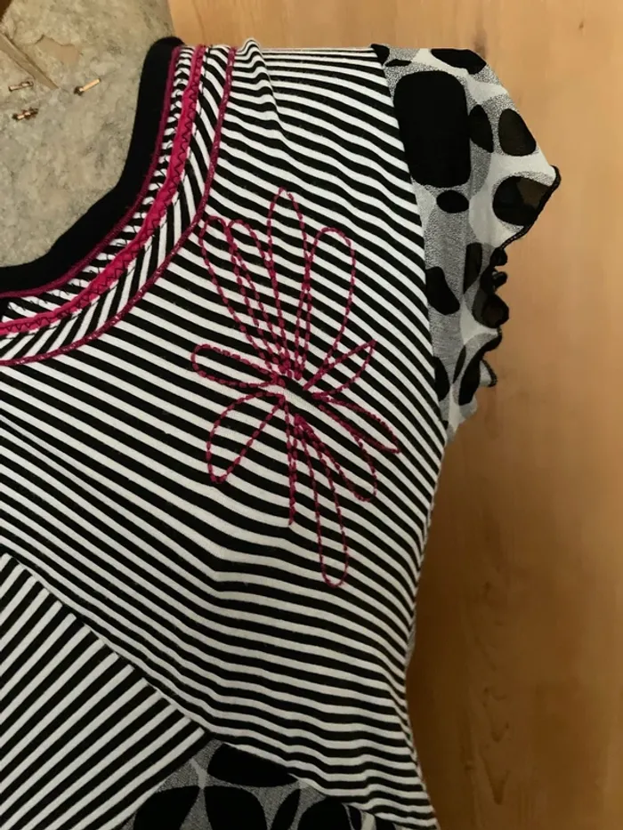 Blouse manche courte evalinka - photo numéro 4