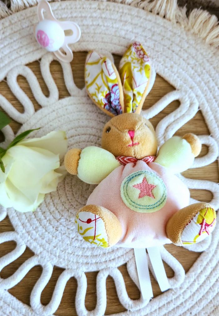 Doudou bébé Lapin Kaloo - photo numéro 9