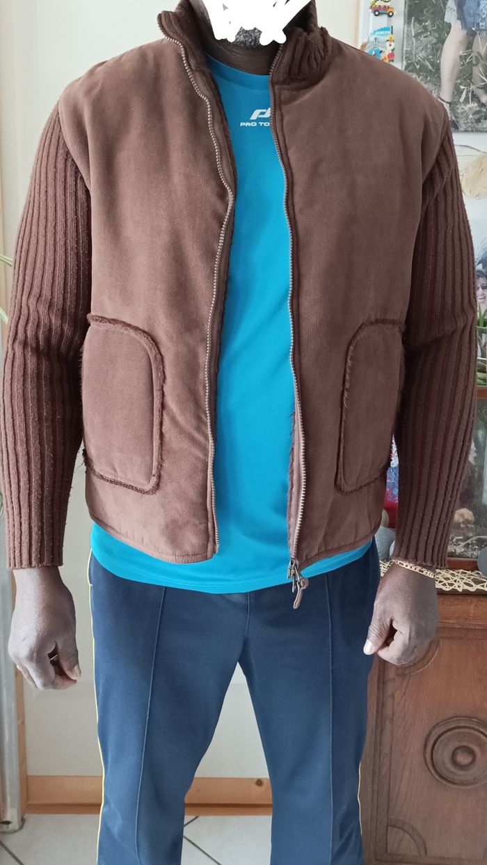 Vends veste homme suédine - photo numéro 6