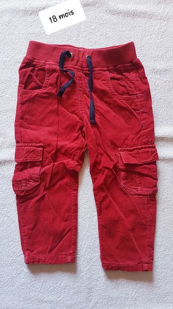 Pantalon velour TAO 18 mois
