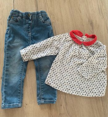 Ensemble bébé fille T12M