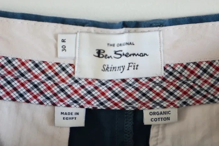 C40 pantalon bleu Ben Sherman 38 - photo numéro 4