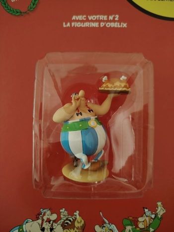 Figurine Obélix hachette collections le banquet d'Astérix neuve sous blister