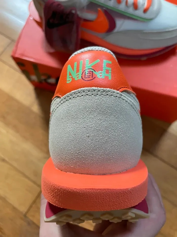 Nike Sacai x Clot x LD Waffle ‘Net Orange’ - photo numéro 5