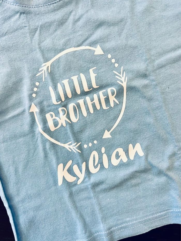 TEE shirt - petit frere Kylian - photo numéro 2
