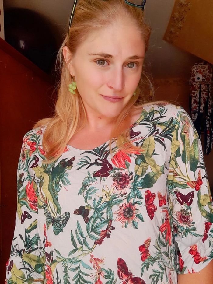 Robe H&M fleurie 40 - photo numéro 4