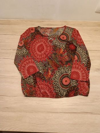 Blouse manches trois quart taille 2 38