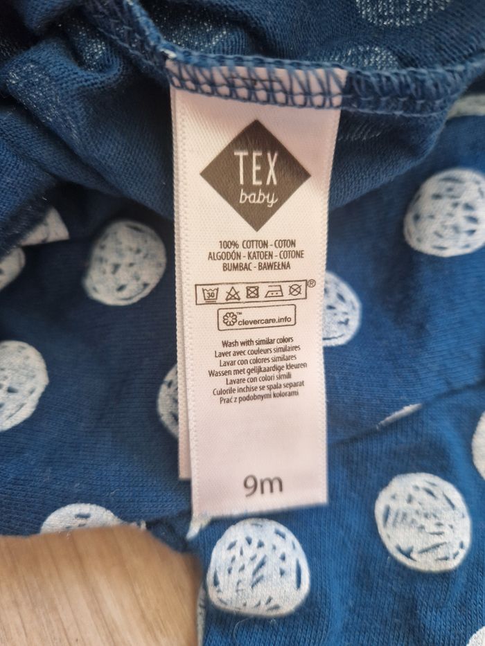 T-shirt bébé col roulé Tex 9 mois - photo numéro 4