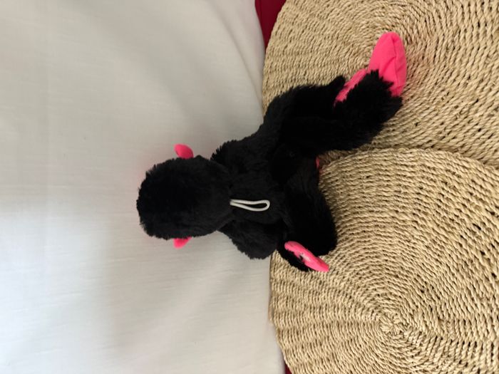 Peluche singe rose et noir Toy Factory - photo numéro 5