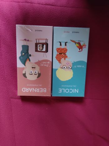 Jeux "Nicole+Bernard" neuf sous blister (d'autres jeux dans mon dressing)