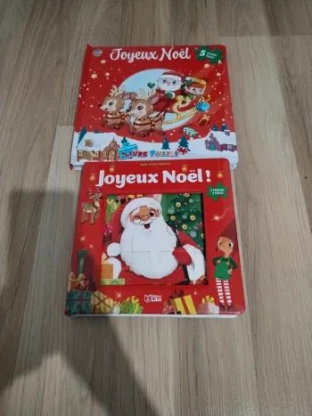 Livres de Noël puzzles