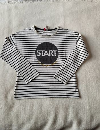T-shirt manches longues orchestra 8 ans 128 cm