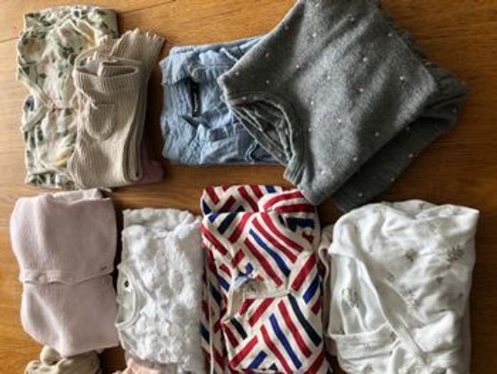 Lot vêtements bébé fille 19 pièces - photo numéro 4
