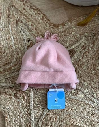 Bonnet polaire fille neuf étiquette 18-23mois