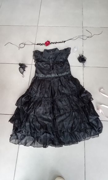 Déguisement Mercredi taille 10 ans