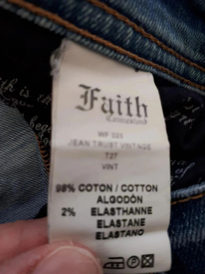 15 € Jean coupe évasée Faith Connexion - photo numéro 6