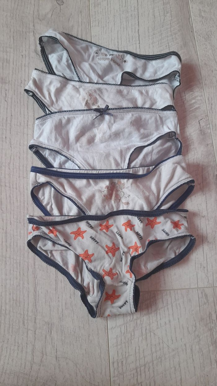 Lot de 5 culottes