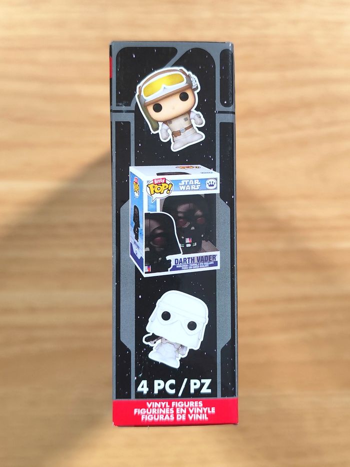 Boîte Funko Bitty Pop! Star Wars - Pack de 4 Figurines (Han Solo, Yoda...) - photo numéro 8