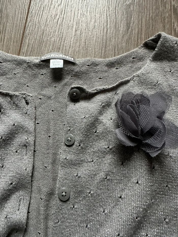 Gilet court façon boléro Vertbaudet 8 ans - photo numéro 3