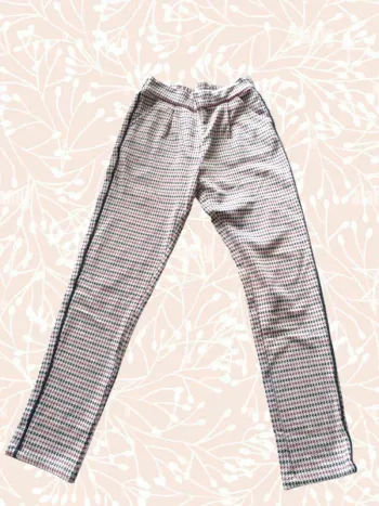 Pantalon a carreaux 10 ans