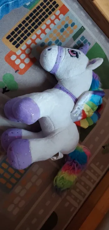 Peluche licorne