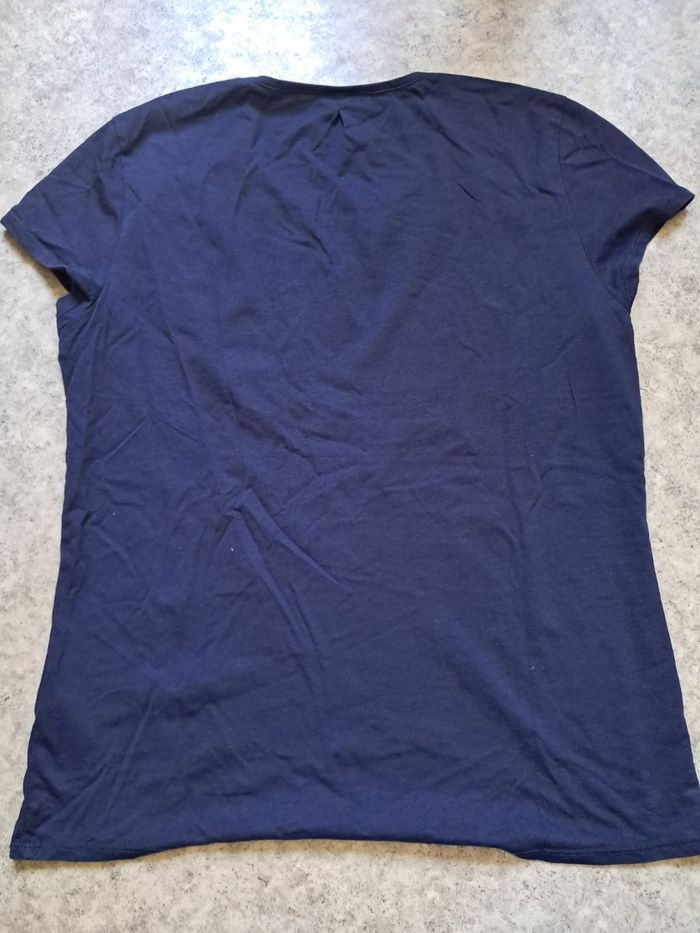 T-shirt de sport bleu marine - photo numéro 3