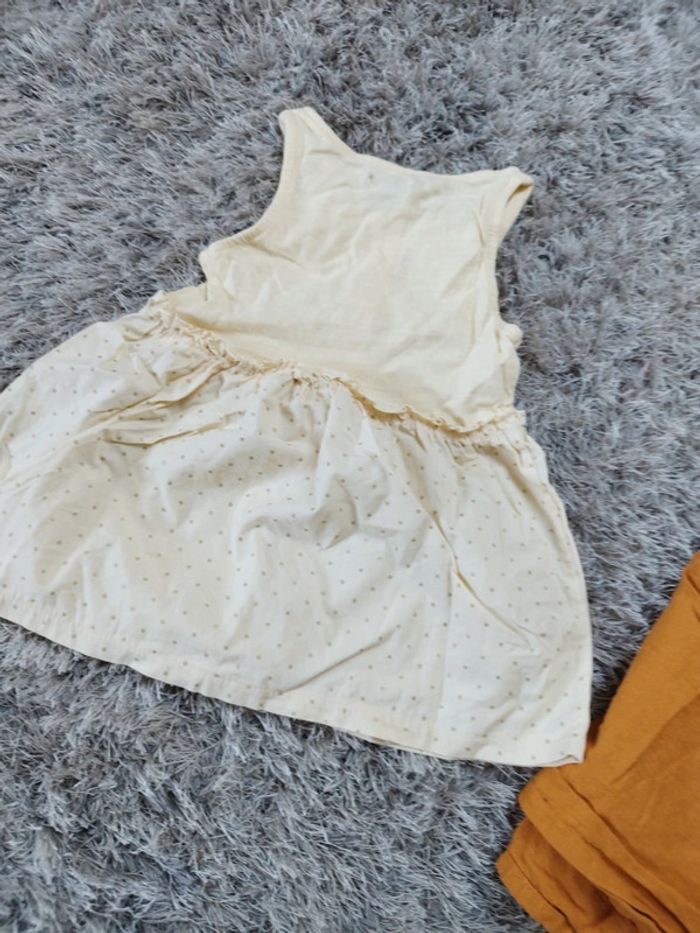 Lot de deux robes bébé fille 6 mois - photo numéro 4