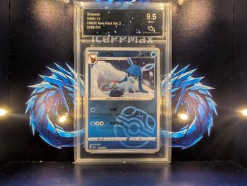 Glaceon Masterball 0809/14 CBB2C Gem Pack Vol.2 Gradé 9.5 Collectaura 