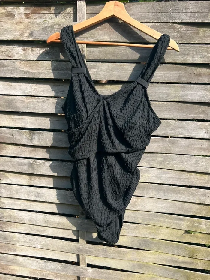 Maillot de bain une pièce noir – Shein Curve - photo numéro 5