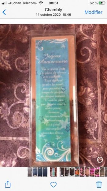 Poème pour anniversaire * prix 2e * kiki60230