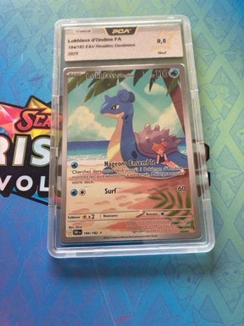 Lokhlass d’Ondine pca 9,5 carte Pokémon en français 