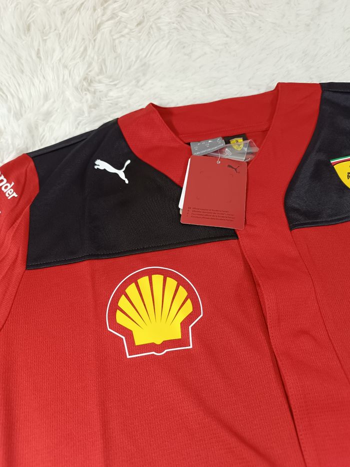 Maillot de baseball, tee-shirt puma formule 1de l'équipe Scuderia Ferrari - photo numéro 3