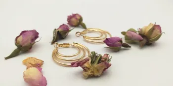 Boucles d'oreilles créoles