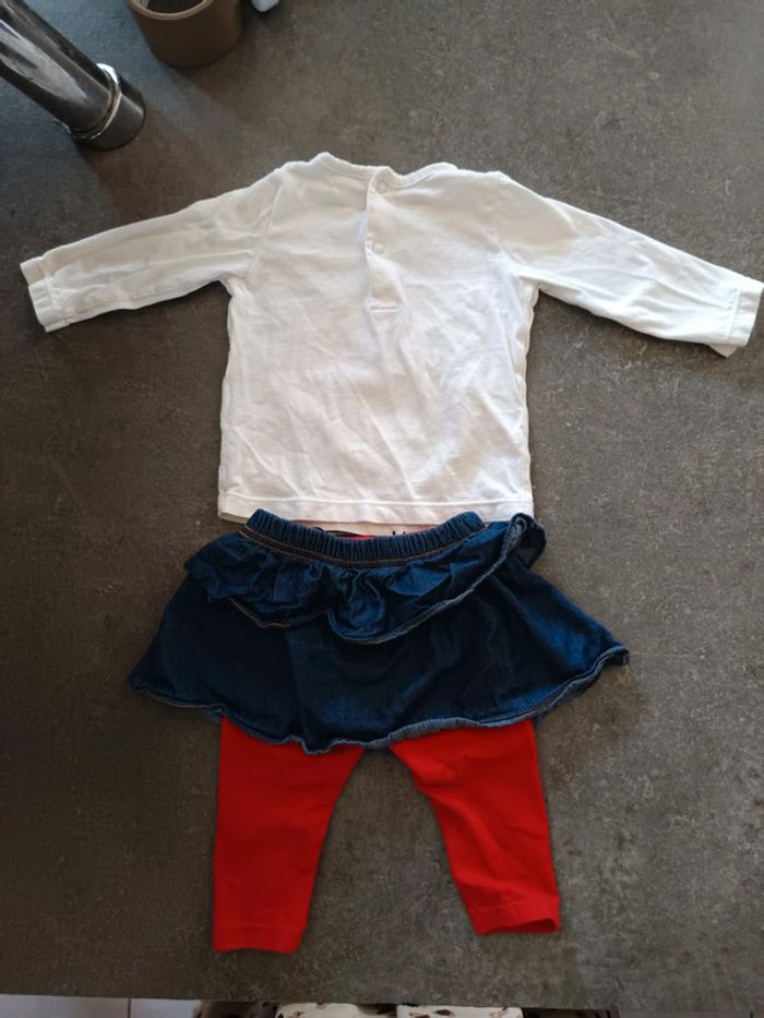 Ensemble 3 pièces Minnie 6 mois - photo numéro 7