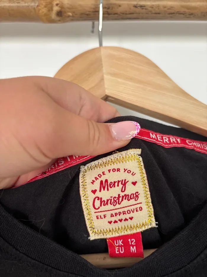t-shirt de noël taille M - photo numéro 2