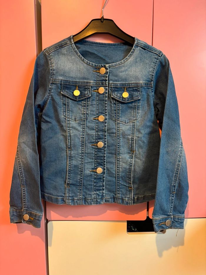 Blouson veste en jean Tissaia 6/7 ans