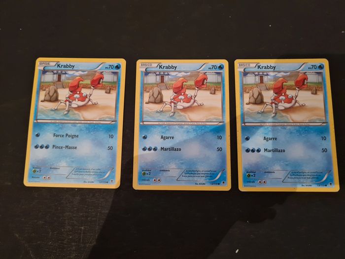 Carte pokémon Krabby 13/119 - photo numéro 1