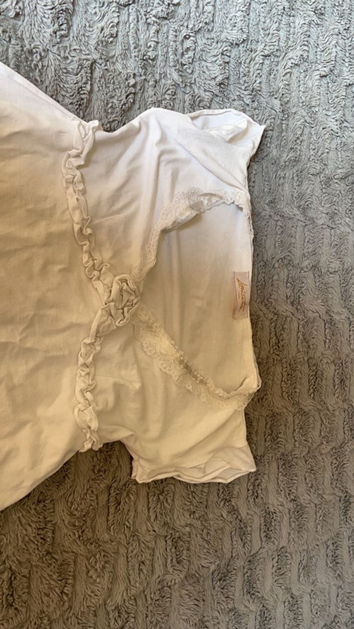 Haut blanc Louisetta Paris taille M - photo numéro 2