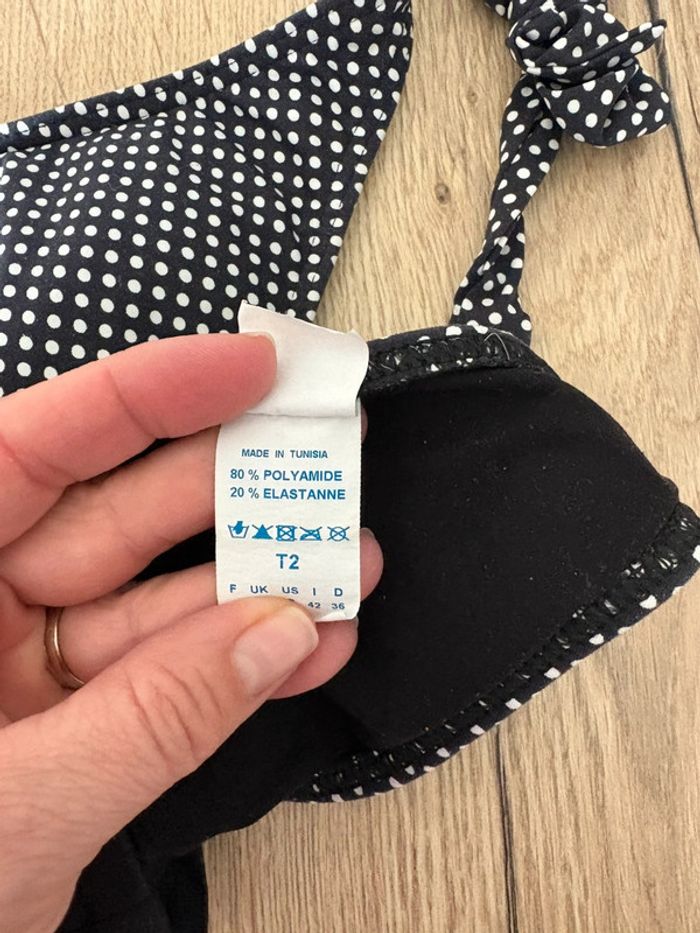 Maillot de bain à pois - photo numéro 4