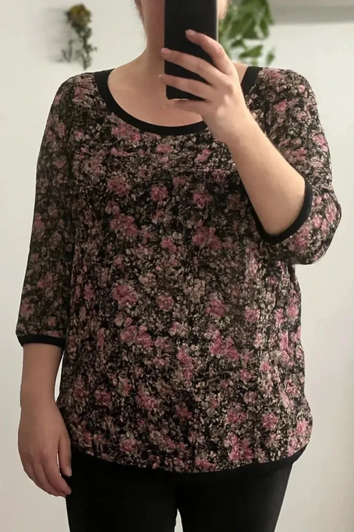 Blouse fleurie - Taille L