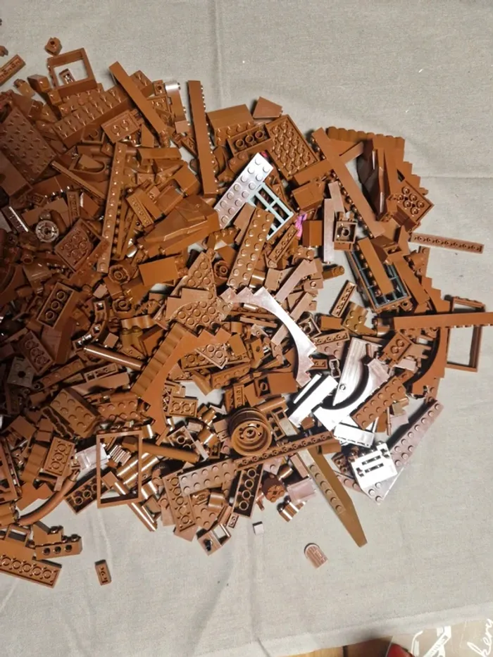 1kg lego vrac marron - photo numéro 4