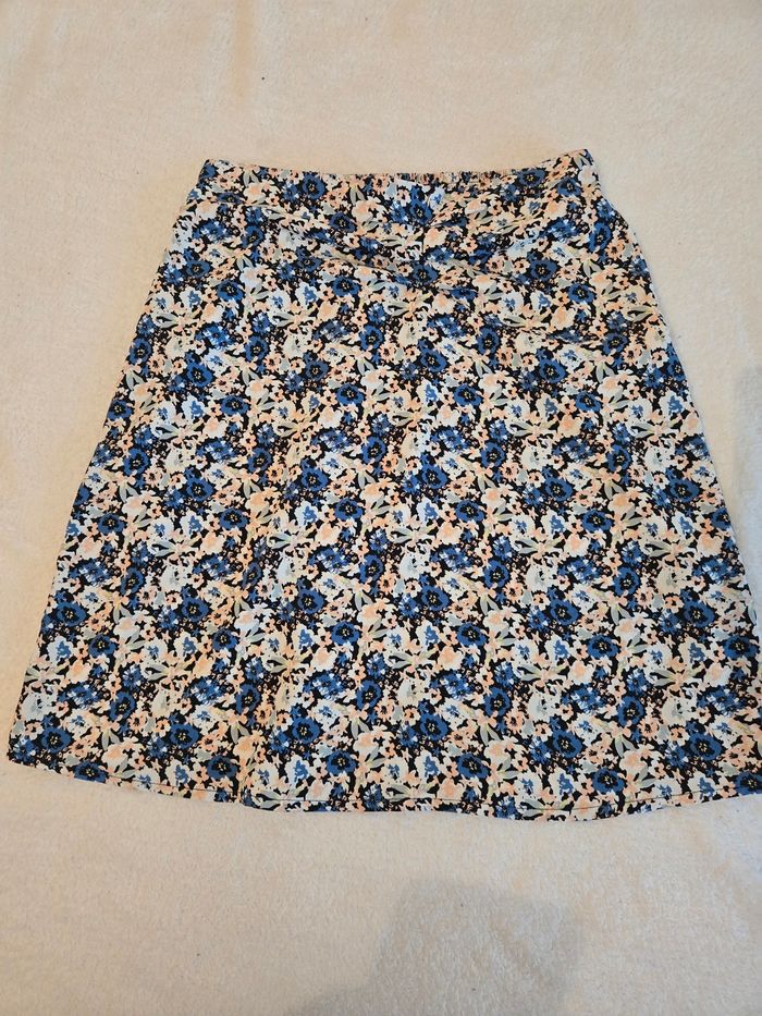 Jupe a fleurs