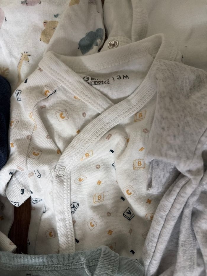 Lot 7 bodys manches longues - photo numéro 6