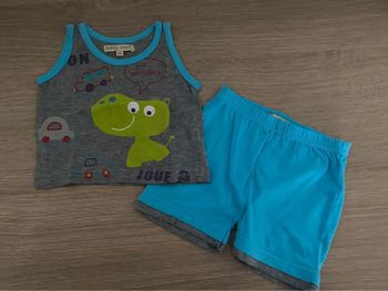 Ensemble été t-shirt et short 6 mois