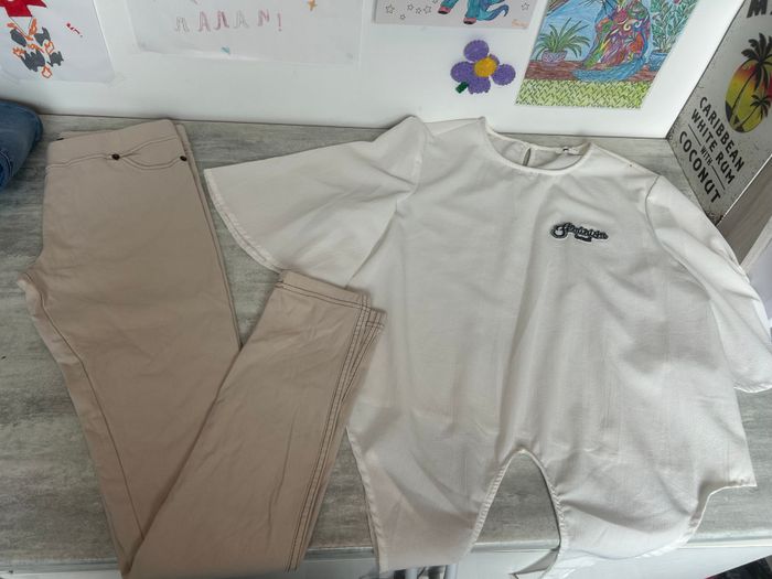 lot 17 vêtements femme taille M-38 pull jupe pantalon jean levis - photo numéro 6